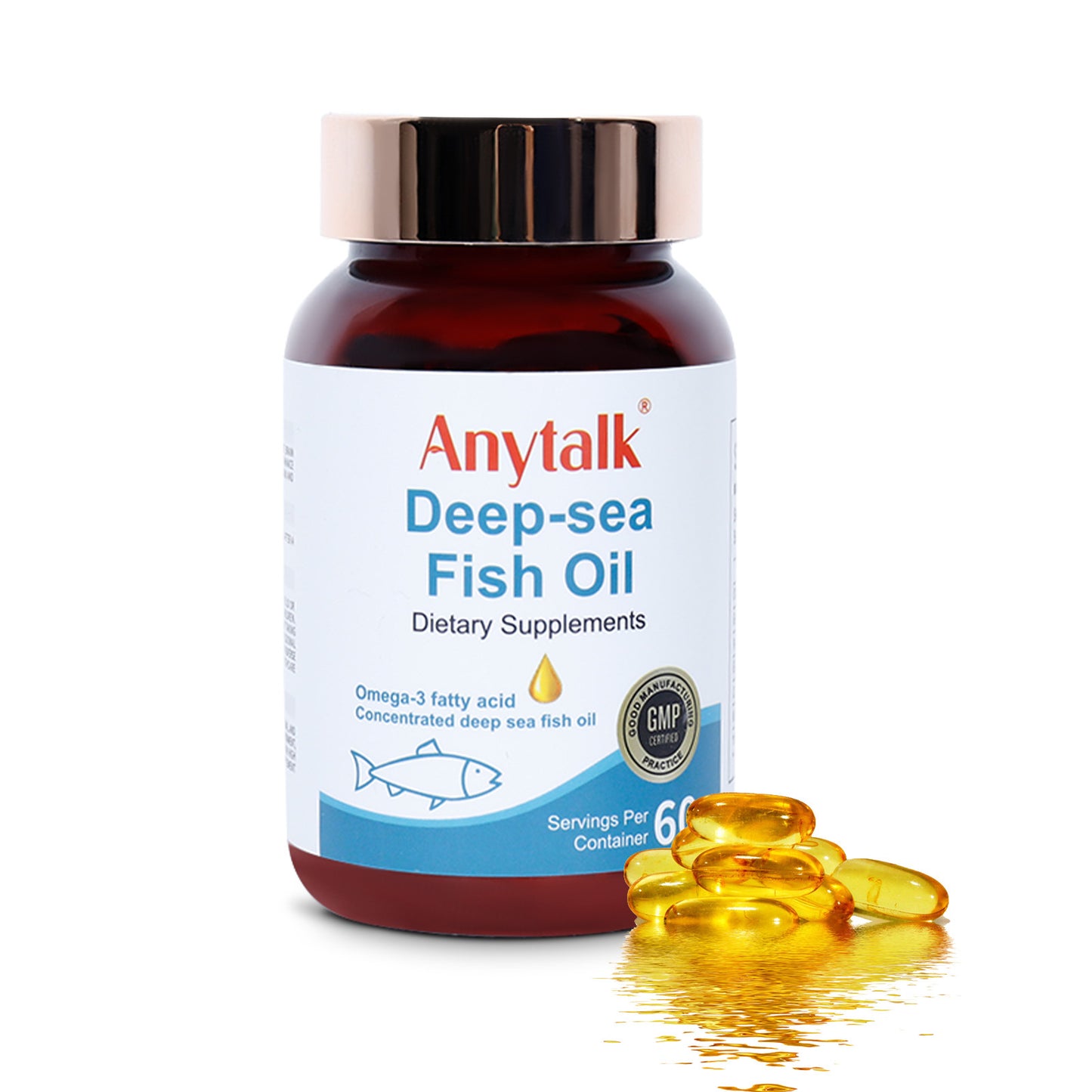 Deep-sea Fish Oil Softgel Capsule